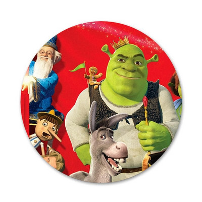 Nou Sosire Cartoon Moive Shrek Coon Broșă Broșă Accesorii pentru Haine Rucsac Decorare cadou