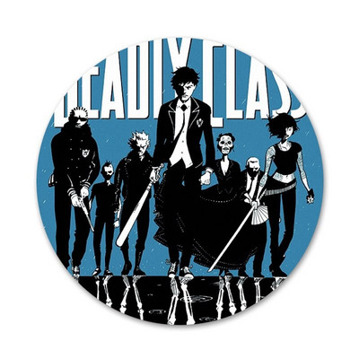 Deadly Class Marcus Ikone Igle Značke Dekoracija Broševi Metalne značke Za Ukrašavanje ruksaka 58 mm