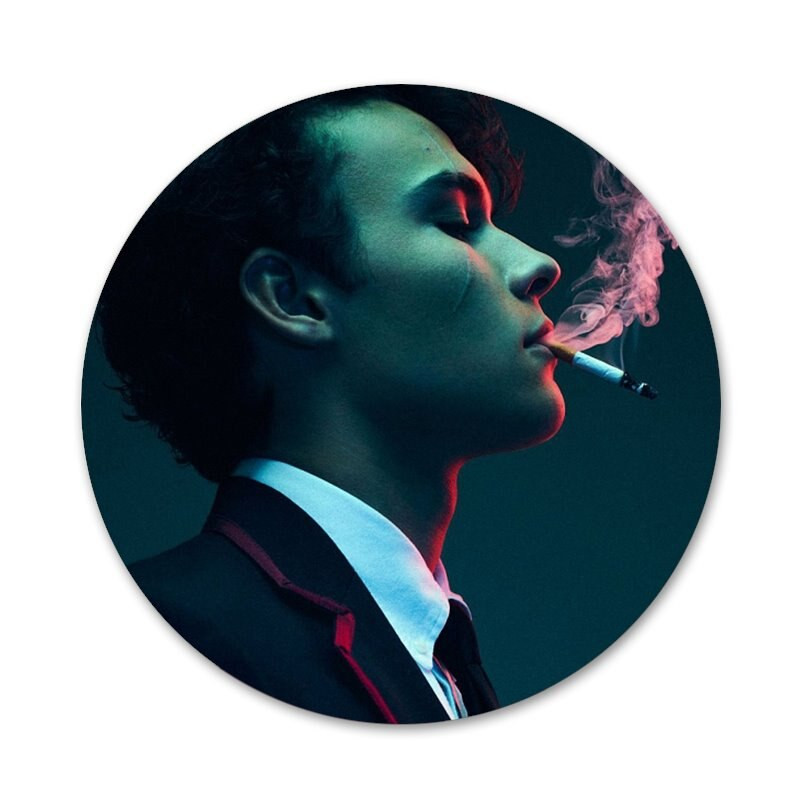 Deadly Class Marcus Ikone Igle Značke Dekoracija Broševi Metalne značke Za Ukrašavanje ruksaka 58 mm