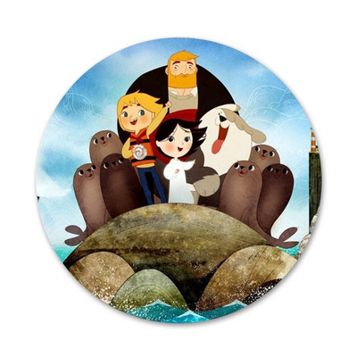 Song of the Sea Badge Καρφίτσα Αξεσουάρ για Ρούχα Δώρο Διακόσμηση σακιδίου πλάτης
