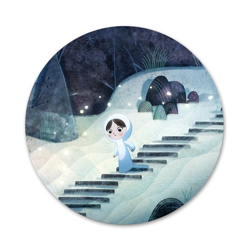 Song of the Sea Badge Καρφίτσα Αξεσουάρ για Ρούχα Δώρο Διακόσμηση σακιδίου πλάτης