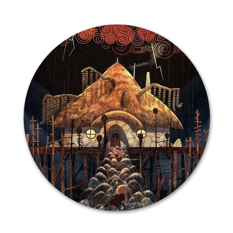 Song of the Sea Badge Καρφίτσα Αξεσουάρ για Ρούχα Δώρο Διακόσμηση σακιδίου πλάτης