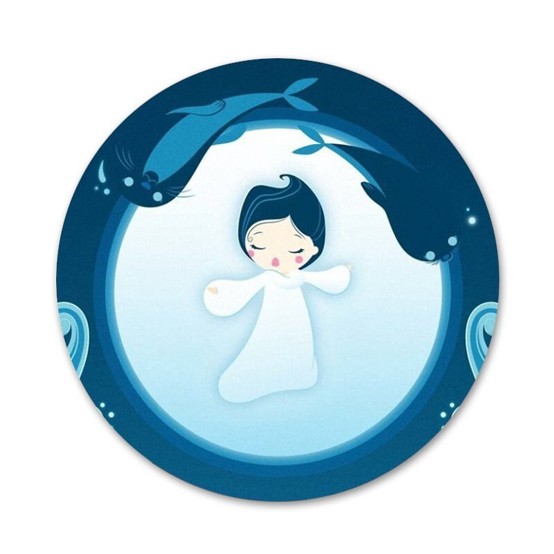 Song of the Sea Badge Καρφίτσα Αξεσουάρ για Ρούχα Δώρο Διακόσμηση σακιδίου πλάτης