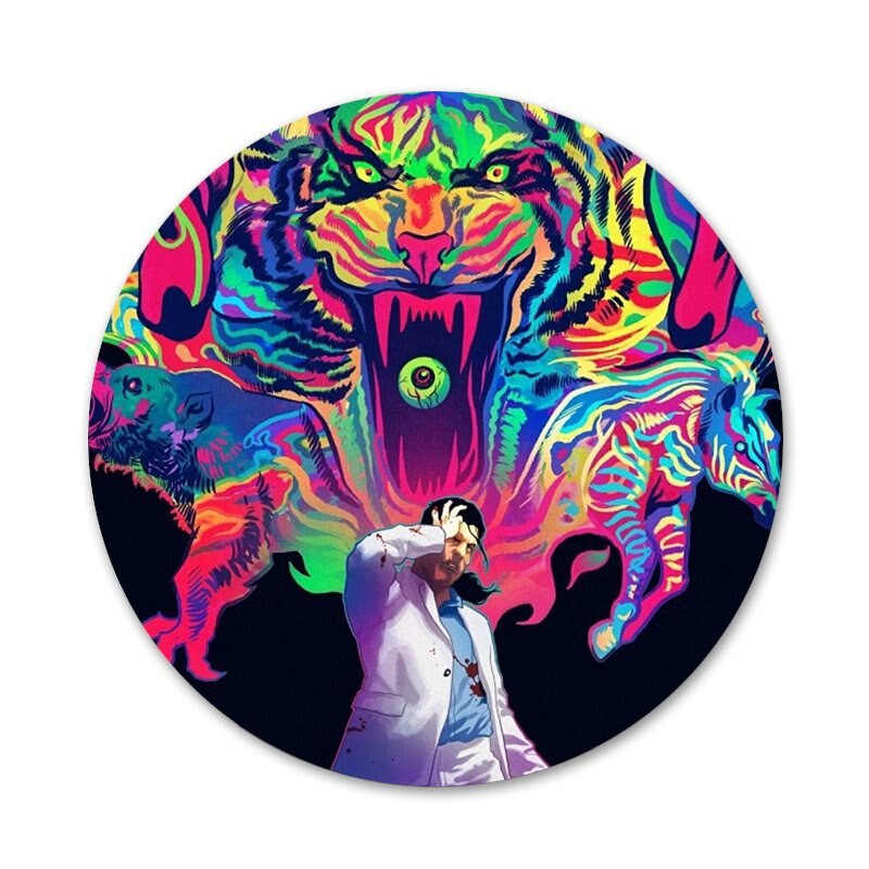 Hotline Miami number aurukull ikoonid nööpnõelad märgi kaunistus prossid metallist märgid riiete jaoks seljakoti kaunistamine