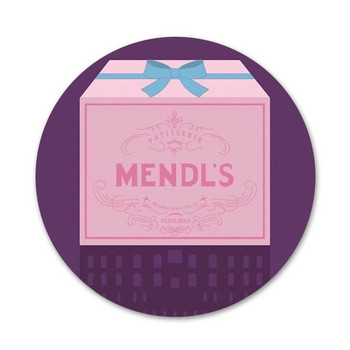 Икони на хотел Wes Grand Budapest Hotel Pins Декорация на значки Брошки Метални значки за дрехи Декорация на раница