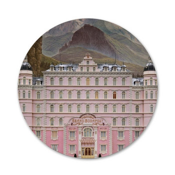 Икони на хотел Wes Grand Budapest Hotel Pins Декорация на значки Брошки Метални значки за дрехи Декорация на раница