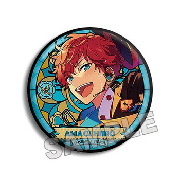 Ensemble Stars 58MM метални кръгли игли върху значка на чанта за раница