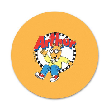 58 mm Arthur Read Icons Pins Декорация на значки Брошки Метални значки за декорация на раница