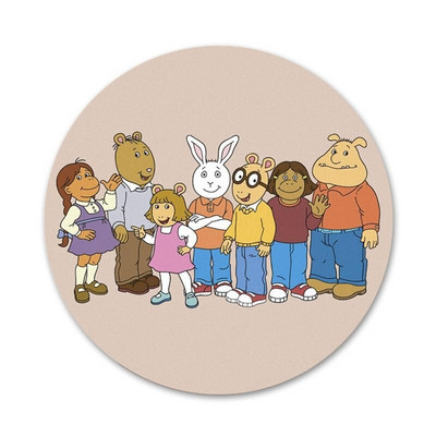 58 χιλιοστά Arthur Read Icons Καρφίτσες Διακοσμητικό σήμα Καρφίτσες Μεταλλικές κονκάρδες για διακόσμηση σακιδίων πλάτης