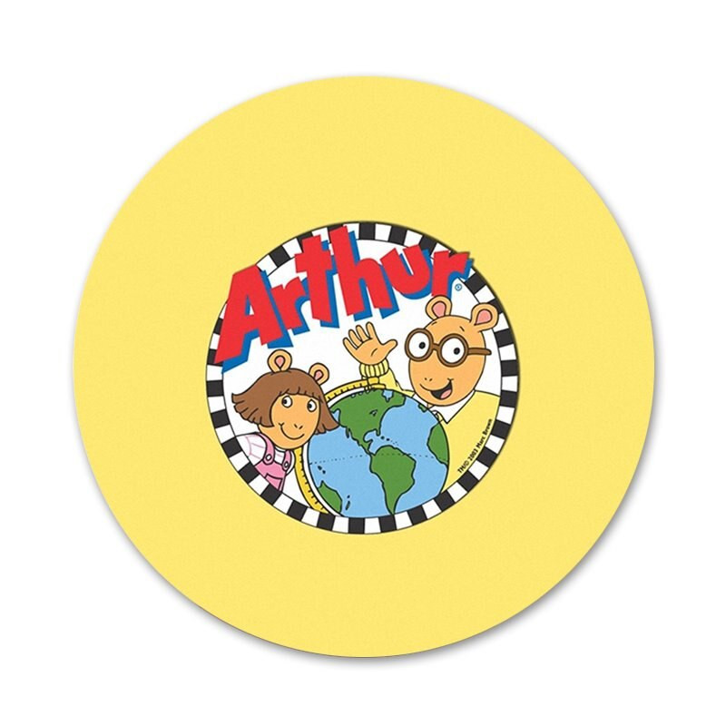 58 χιλιοστά Arthur Read Icons Καρφίτσες Διακοσμητικό σήμα Καρφίτσες Μεταλλικές κονκάρδες για διακόσμηση σακιδίων πλάτης