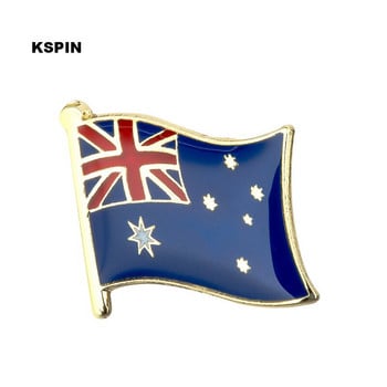 10 бр много игла за знаме на Самоа значка за ревери 10 бр много икони за брошки KS-0151
