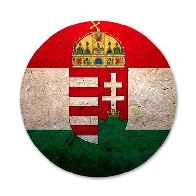 Mađarska Mađarska zastava Značka Broš Igla Dodaci za odjeću Ruksak Dekoracija poklon