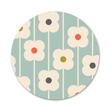 Orla Kiely Art Badge Καρφίτσα Αξεσουάρ καρφίτσας για ρούχα Δώρο Δώρο Σακίδιο πλάτης