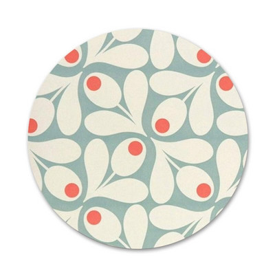 Orla Kiely Art Badge Καρφίτσα Αξεσουάρ καρφίτσας για ρούχα Δώρο Δώρο Σακίδιο πλάτης