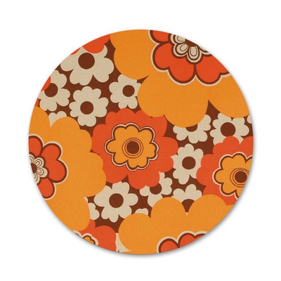 Orla Kiely Art Badge Καρφίτσα Αξεσουάρ καρφίτσας για ρούχα Δώρο Δώρο Σακίδιο πλάτης