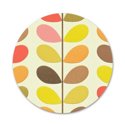 Orla Kiely Art Badge Καρφίτσα Αξεσουάρ καρφίτσας για ρούχα Δώρο Δώρο Σακίδιο πλάτης