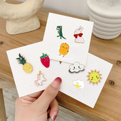 10-50 τμχ Διαφορετικά Τυχαία Σήματα Χαριτωμένα Προσωποποιημένα Σήματα Σετ καρφίτσας με σμάλτο Αξεσουάρ Ρούχα Διακόσμηση Μεταλλικές καρφίτσες Γούρια Μικτά