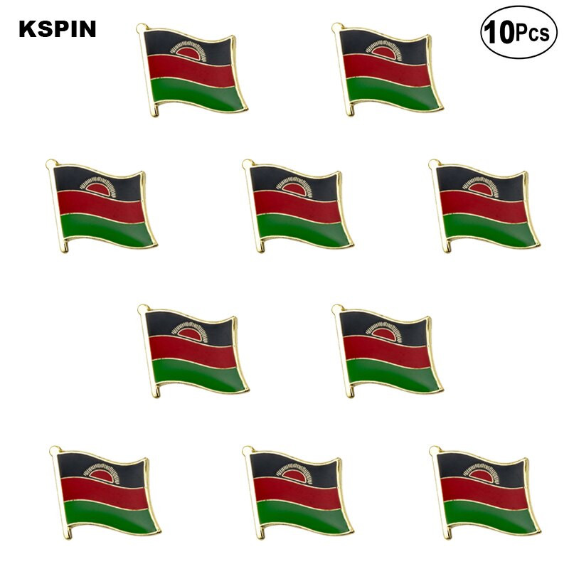 10 bucăți o mulțime de ace de rever pentru drapelul Macedonia