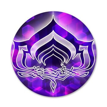 Warframe Lotus Fashion Badge Καρφίτσα Αξεσουάρ καρφίτσας για Ρούχα Δώρο Διακόσμηση σακιδίου πλάτης