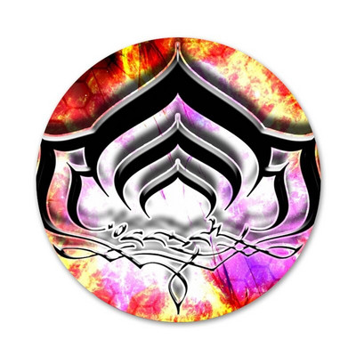 Warframe Lotus Fashion Badge Broš Igla Dodaci za odjeću Ruksak Dekoracija dar