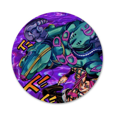 58mm Bizarre Adventure JoJo Anime Icons Pins Insignă Decorare Broșe Insigne metalice pentru haine Rucsac Decorare