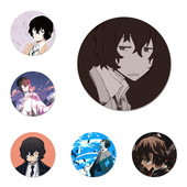 Bungou Stray Dogs Dazai Osamu Badge Καρφίτσα Αξεσουάρ για Ρούχα Σακίδιο πλάτης Διακόσμηση δώρο 58mm