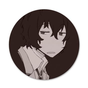 Bungou Stray Dogs Dazai Osamu Badge Καρφίτσα Αξεσουάρ για Ρούχα Σακίδιο πλάτης Διακόσμηση δώρο 58mm