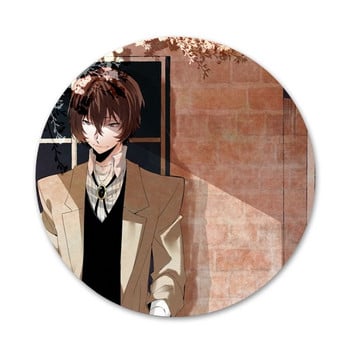 Bungou Stray Dogs Dazai Osamu Badge Καρφίτσα Αξεσουάρ για Ρούχα Σακίδιο πλάτης Διακόσμηση δώρο 58mm