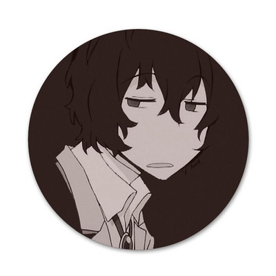 Bungou Stray Dogs Dazai Osamu Badge Καρφίτσα Αξεσουάρ για Ρούχα Σακίδιο πλάτης Διακόσμηση δώρο 58mm