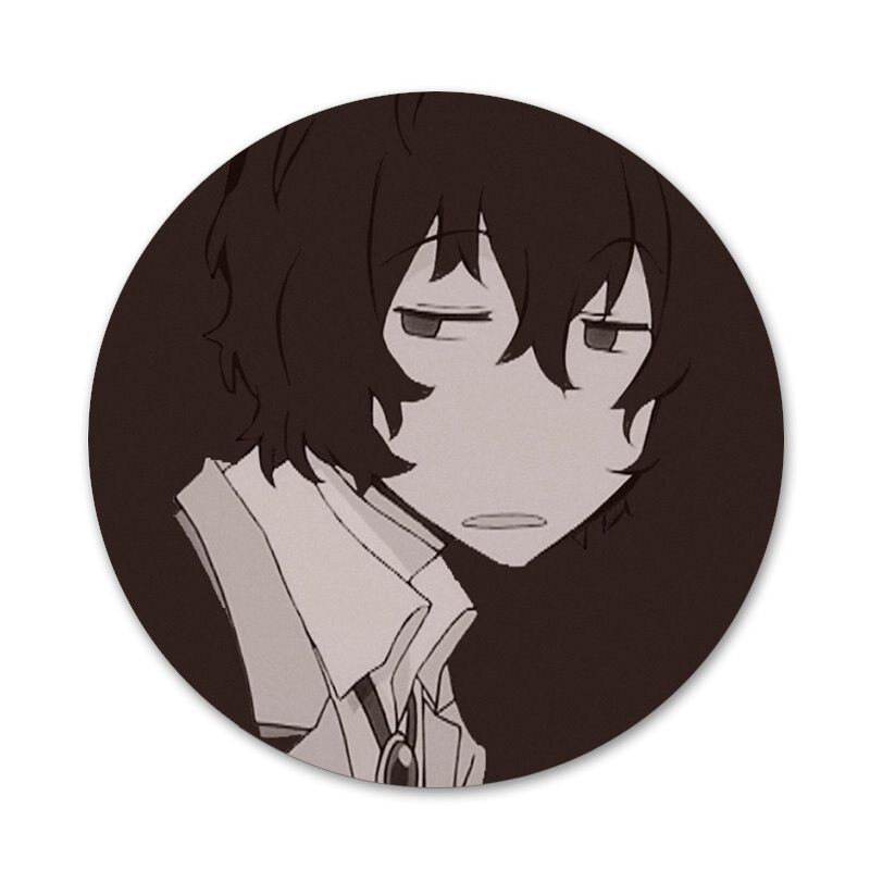 Bungou Stray Dogs Dazai Osamu Badge Καρφίτσα Αξεσουάρ για Ρούχα Σακίδιο πλάτης Διακόσμηση δώρο 58mm