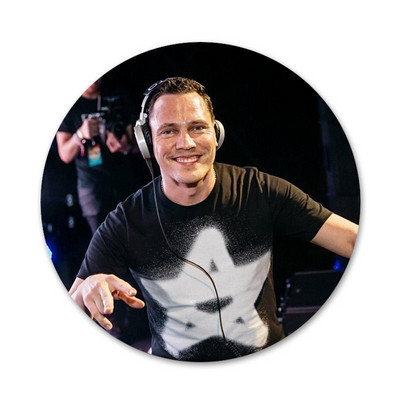 glazba nizozemski Dj Tiesto logotip ikone igle značke ukras broševi metalne značke za odjeću ruksak ukras 58 mm