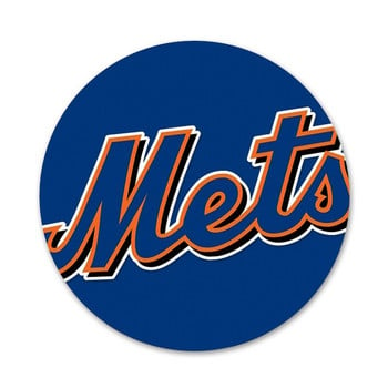 Αξεσουάρ καρφίτσας καρφίτσας με λογότυπο New York Mets για Δώρο διακόσμησης σακιδίου πλάτης ρούχων