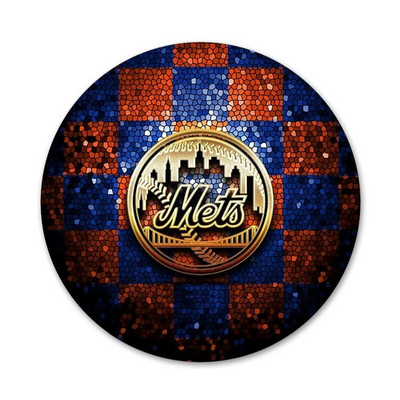 New York Mets logo značka broš igla dodaci za odjeću ruksak ukras dar