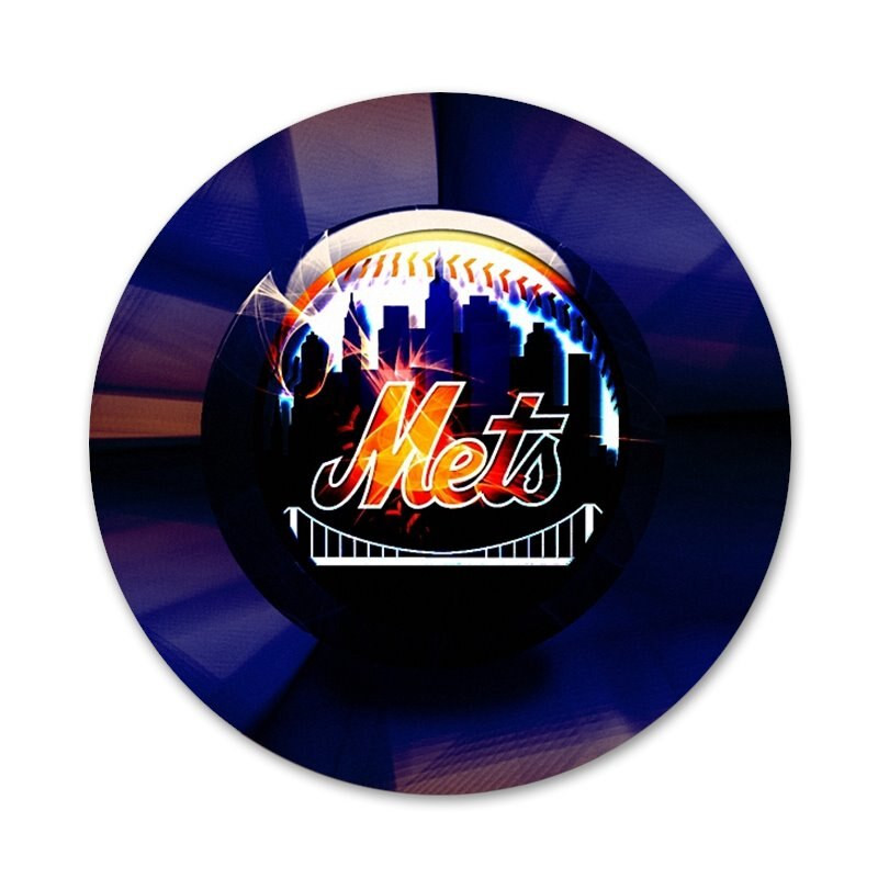 New York Mets logo značka broš igla dodaci za odjeću ruksak ukras dar