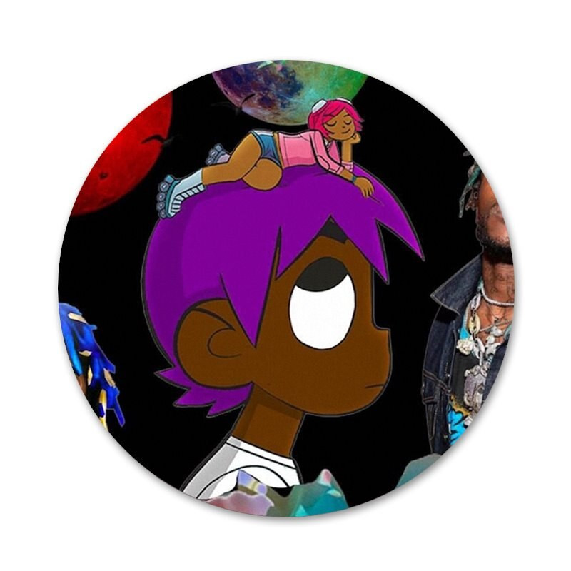 Lil Uzi Vert Super Saiyan Trunks Icons Pins Bedge Decoration Broševi Metalni bedževi za dekoraciju ruksaka