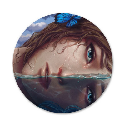 Life Is Strange Icoane de modă Ace Insignă Decorare Broșe Insigne metalice pentru decorarea rucsacului 58mm