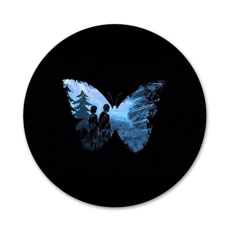 Life Is Strange Icoane de modă Ace Insignă Decorare Broșe Insigne metalice pentru decorarea rucsacului 58mm