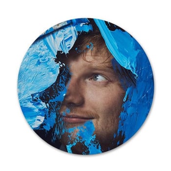 Ed Sheeran Icons Pins Διακοσμητικό σήμα Καρφίτσες Μεταλλικές κονκάρδες για διακόσμηση σακιδίων πλάτης