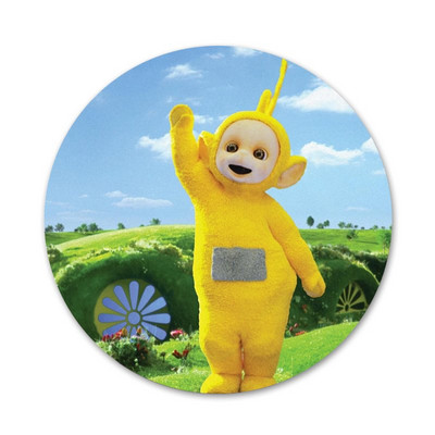 teletubbies Ikone Igle Dekoracija znački Broševi Metalne značke za odjeću Dekoracija ruksaka 58 mm