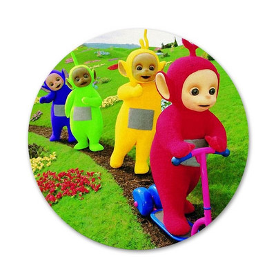 teletubbies Ikone Igle Dekoracija znački Broševi Metalne značke za odjeću Dekoracija ruksaka 58 mm