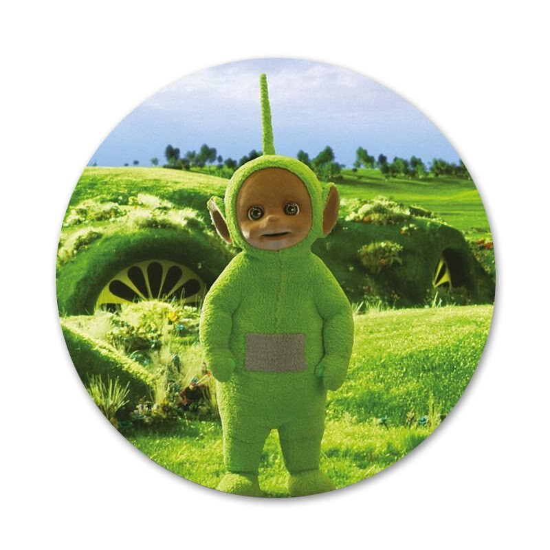 teletubbies Ikone Igle Dekoracija znački Broševi Metalne značke za odjeću Dekoracija ruksaka 58 mm