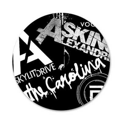 58 mm Asking Alexandria Danny Worsnop značka broš igla dodaci za odjeću ruksak ukras dar