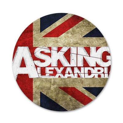 58 mm Asking Alexandria Danny Worsnop značka broš igla dodaci za odjeću ruksak ukras dar