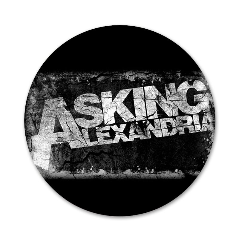 58 mm Asking Alexandria Danny Worsnop značka broš igla dodaci za odjeću ruksak ukras dar