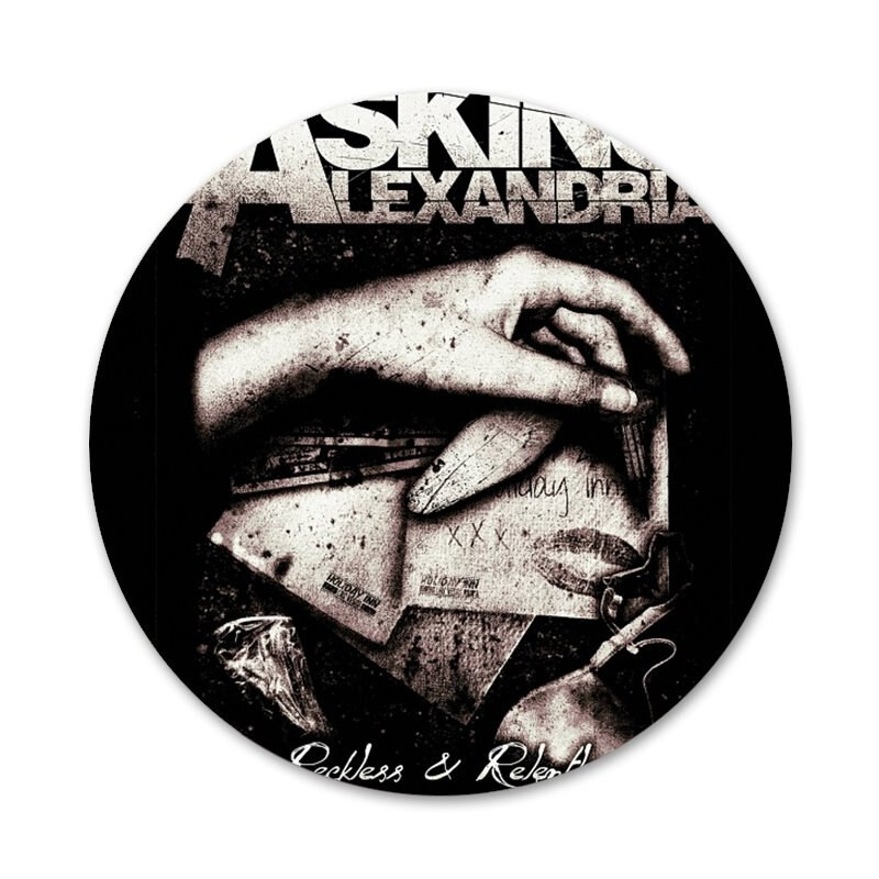 58 mm Asking Alexandria Danny Worsnop značka broš igla dodaci za odjeću ruksak ukras dar