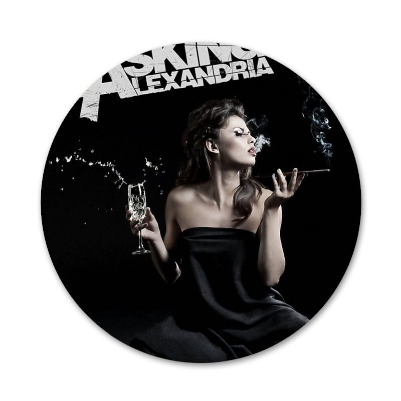 58 mm Asking Alexandria Danny Worsnop značka broš igla dodaci za odjeću ruksak ukras dar