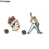 Homegaga Singer fans Funny Pins σακίδιο πλάτης καρφίτσες ρούχων για άντρες γυναικεία διακοσμητικά κονκάρδες μετάλλια καπέλων D1612