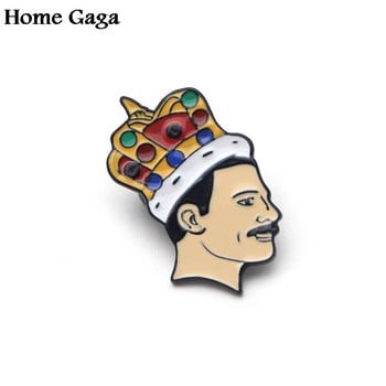 Homegaga Singer fans Funny Pins σακίδιο πλάτης καρφίτσες ρούχων για άντρες γυναικεία διακοσμητικά κονκάρδες μετάλλια καπέλων D1612