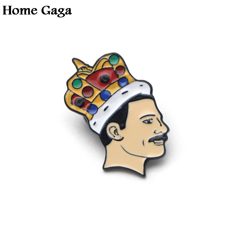 Homegaga Singer fans Funny Pins σακίδιο πλάτης καρφίτσες ρούχων για άντρες γυναικεία διακοσμητικά κονκάρδες μετάλλια καπέλων D1612