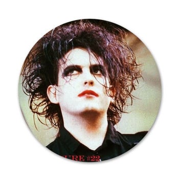 O-Neck Banshees Face Punk The Cure Icons Pins Διακοσμητικό σήμα Καρφίτσες Μεταλλικές κονκάρδες για ρούχα Διακόσμηση σακιδίου πλάτης